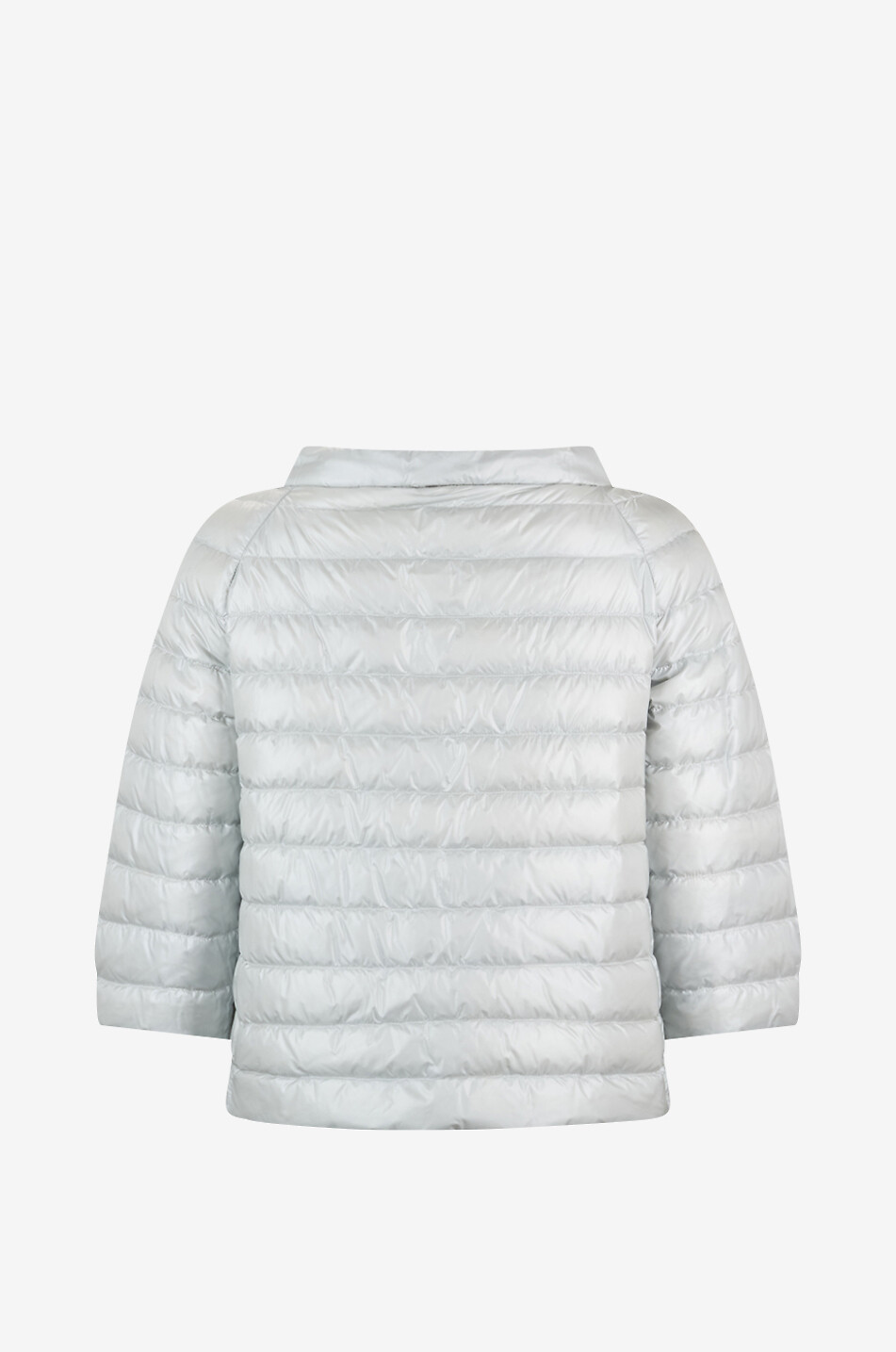 HERNO Wendbare kurze Daunenjacke mit 3/4-Ärmeln Damen HELLBLAU 4