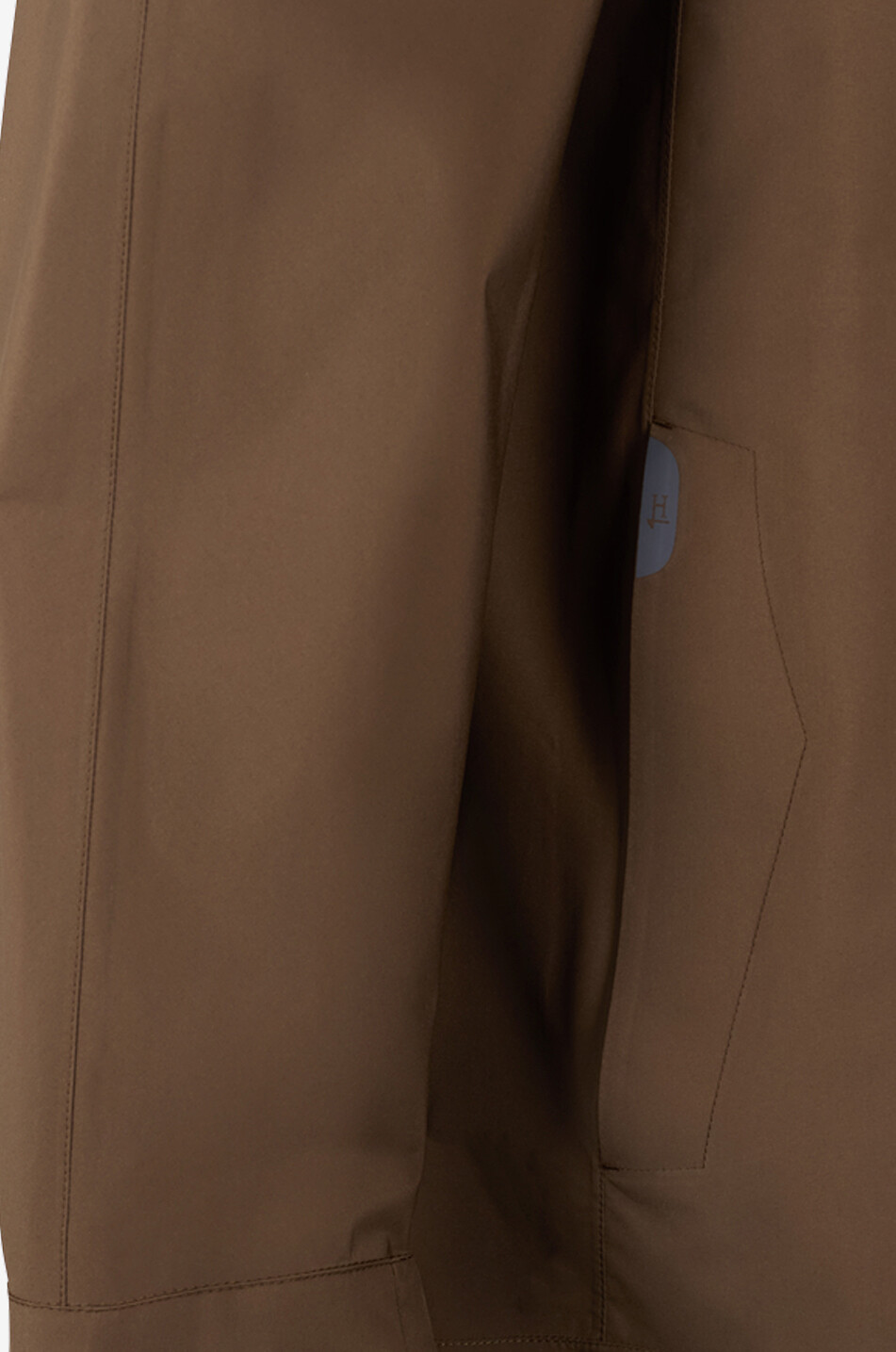 HERNO Kurze Parka mit Kapuze aus technischem Gewebe Damen DUNKELGRÜN 3