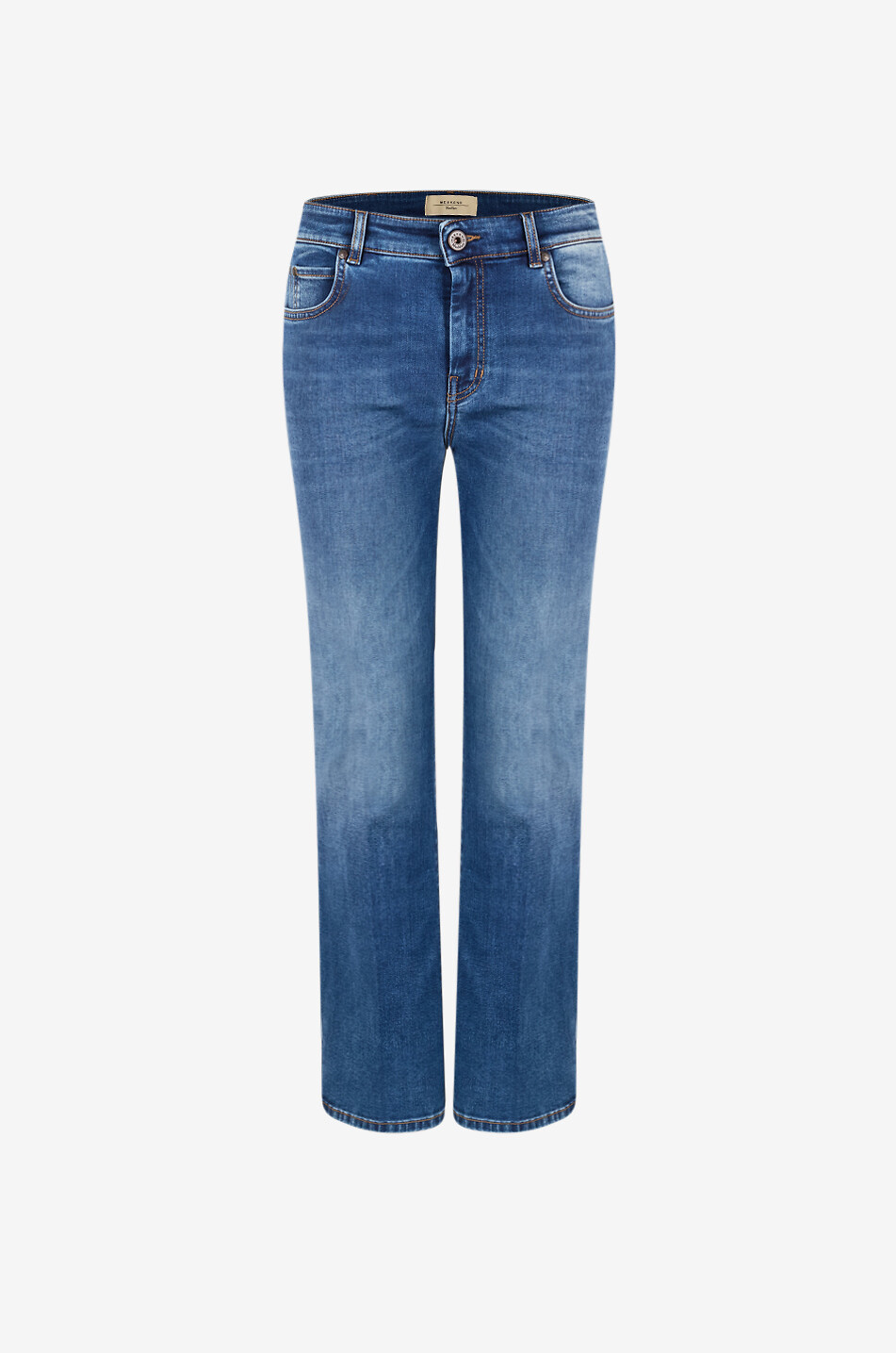 WEEKEND MAX MARA Rapallo faded cropped straight-leg jeans Women DARK BLUE 1