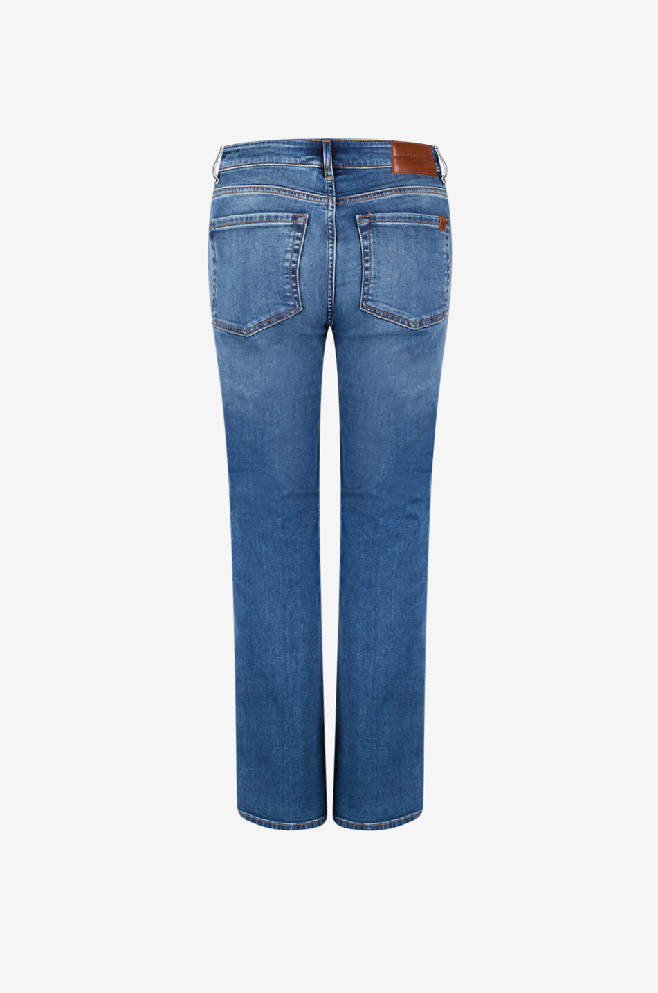 WEEKEND MAX MARA Rapallo faded cropped straight-leg jeans Women DARK BLUE 2