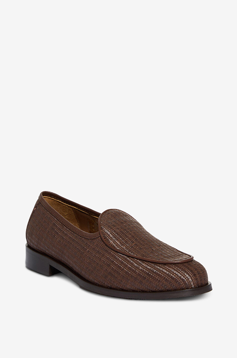 JACQUES SOLOVIERE Jacques New woven textile loafers Men BROWN 2