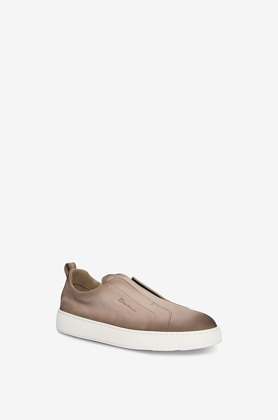 Low-top sneakers - SANTONI - BROWN - Bongénie