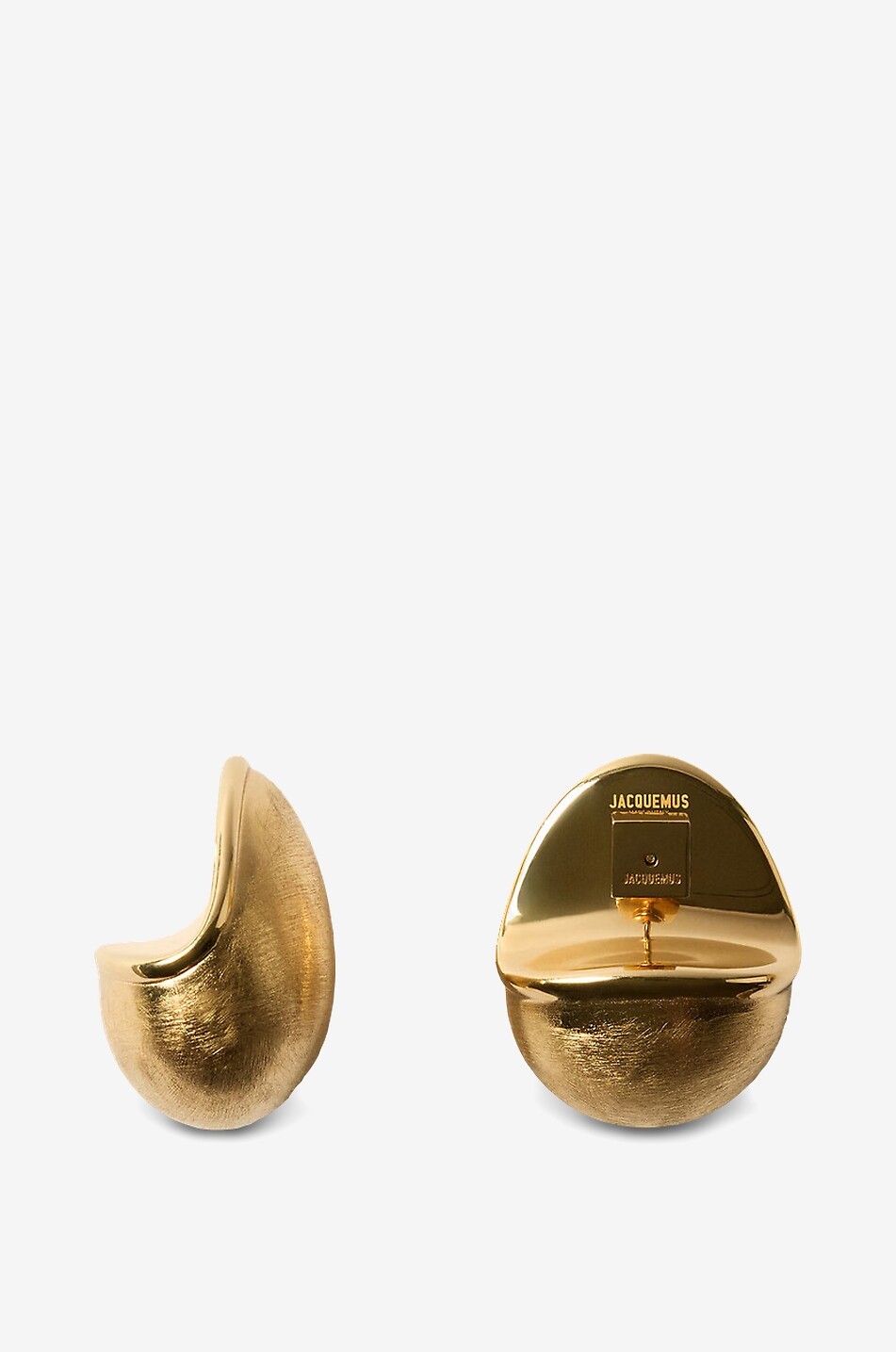 JACQUEMUS Clous d'oreilles dorés Les Boucles Raisin Femme DORE 2