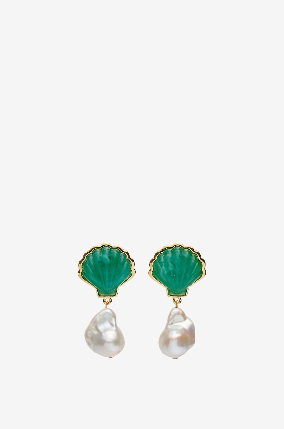 LIZZIE FORTUNATO Boucles d'oreilles pendantes ornées de perles Marina Femme MULTICOLORE 1