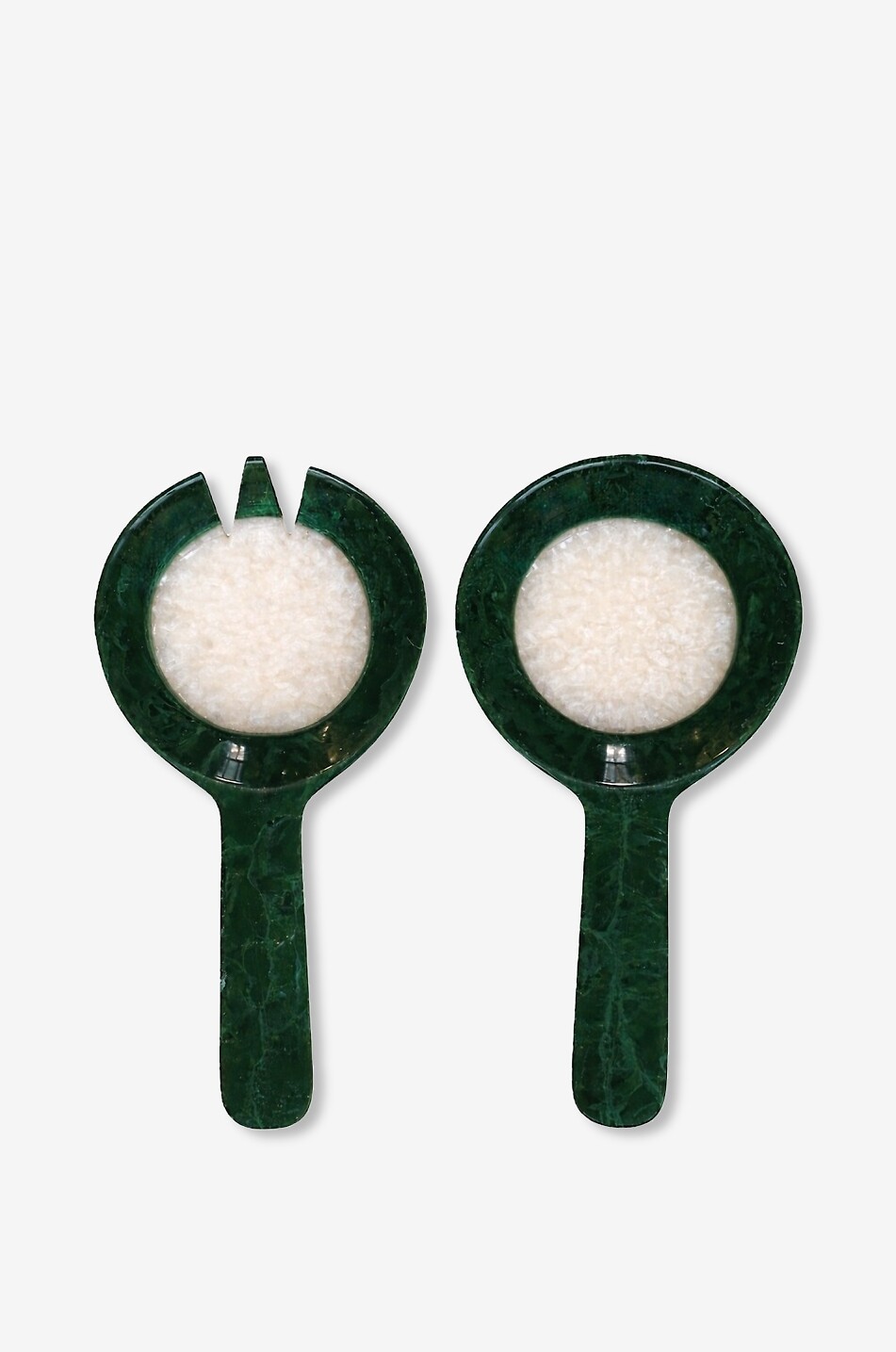 Mixing Hands resin serving spoons 20 cm