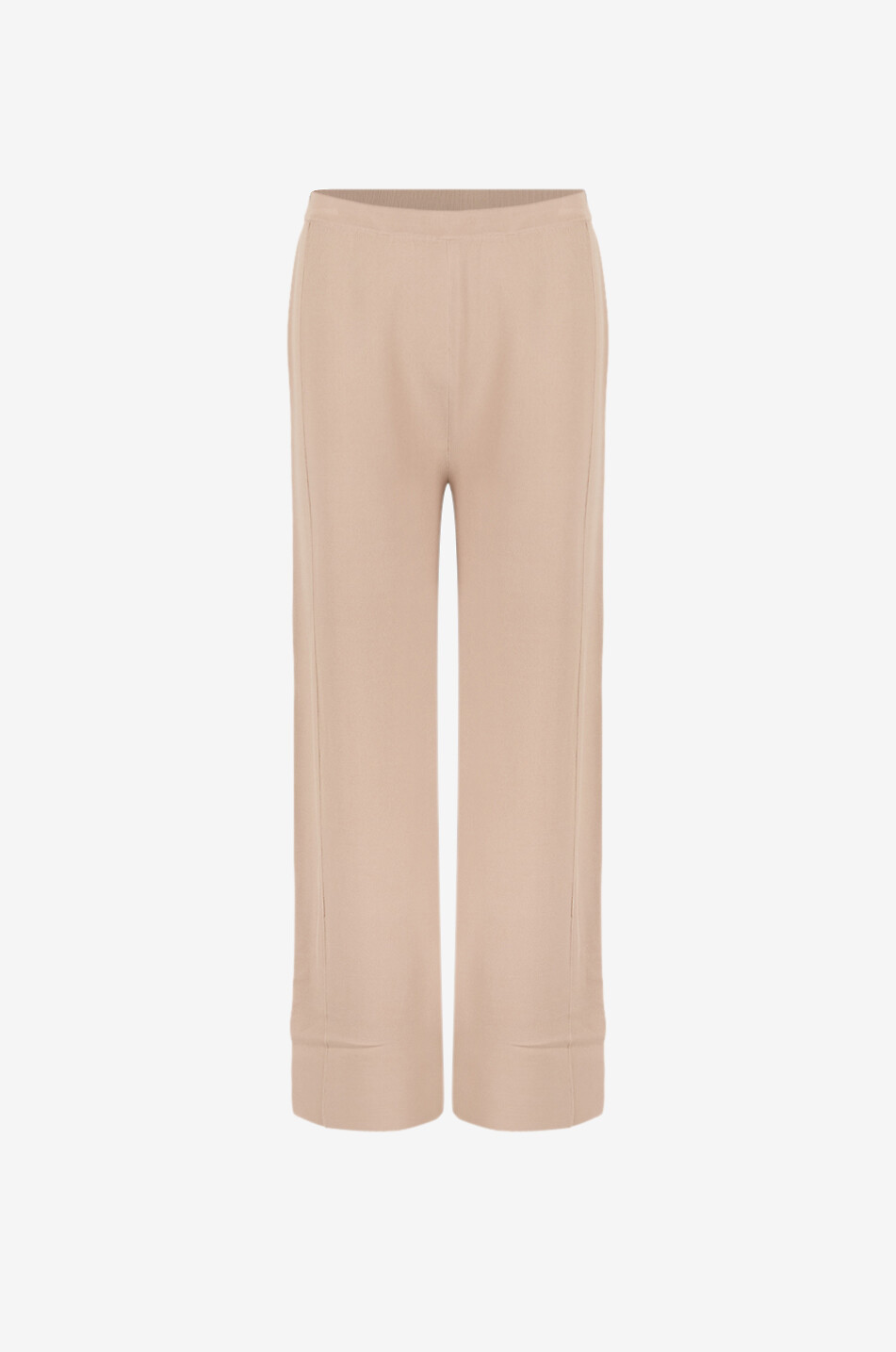 Pantalon large en maille Liber