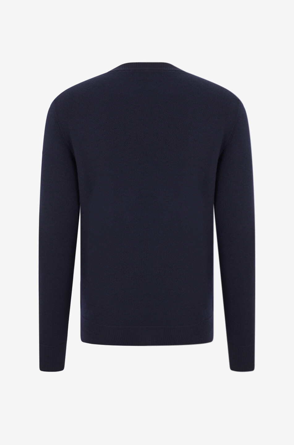 MONCLER Pullover mit Rundhalsausschnitt aus Schurwolle Herren DUNKELBLAU 2