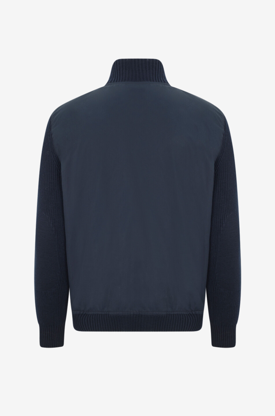 STONE ISLAND Windjacke aus Baumwolle 4100044 All-Weather Cotton Canvas_S.I. Ghost Herren DUNKELBLAU 2