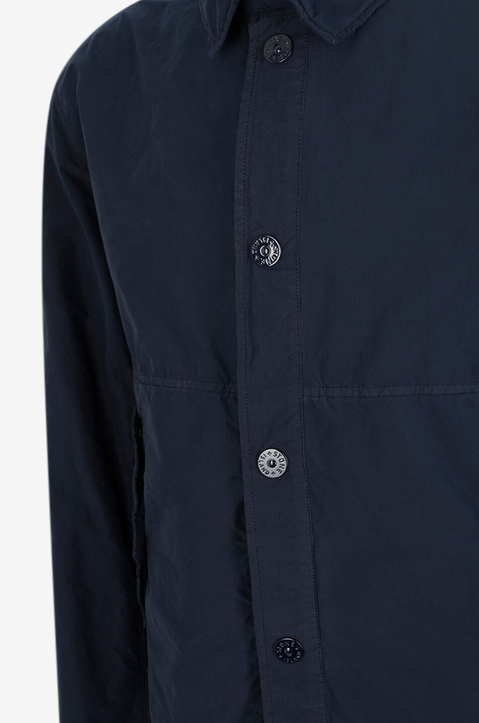 STONE ISLAND Wasserabweisende Coach-Jacke 4100036 David Ligth-TC_S.I. Ghost Herren DUNKELBLAU 3