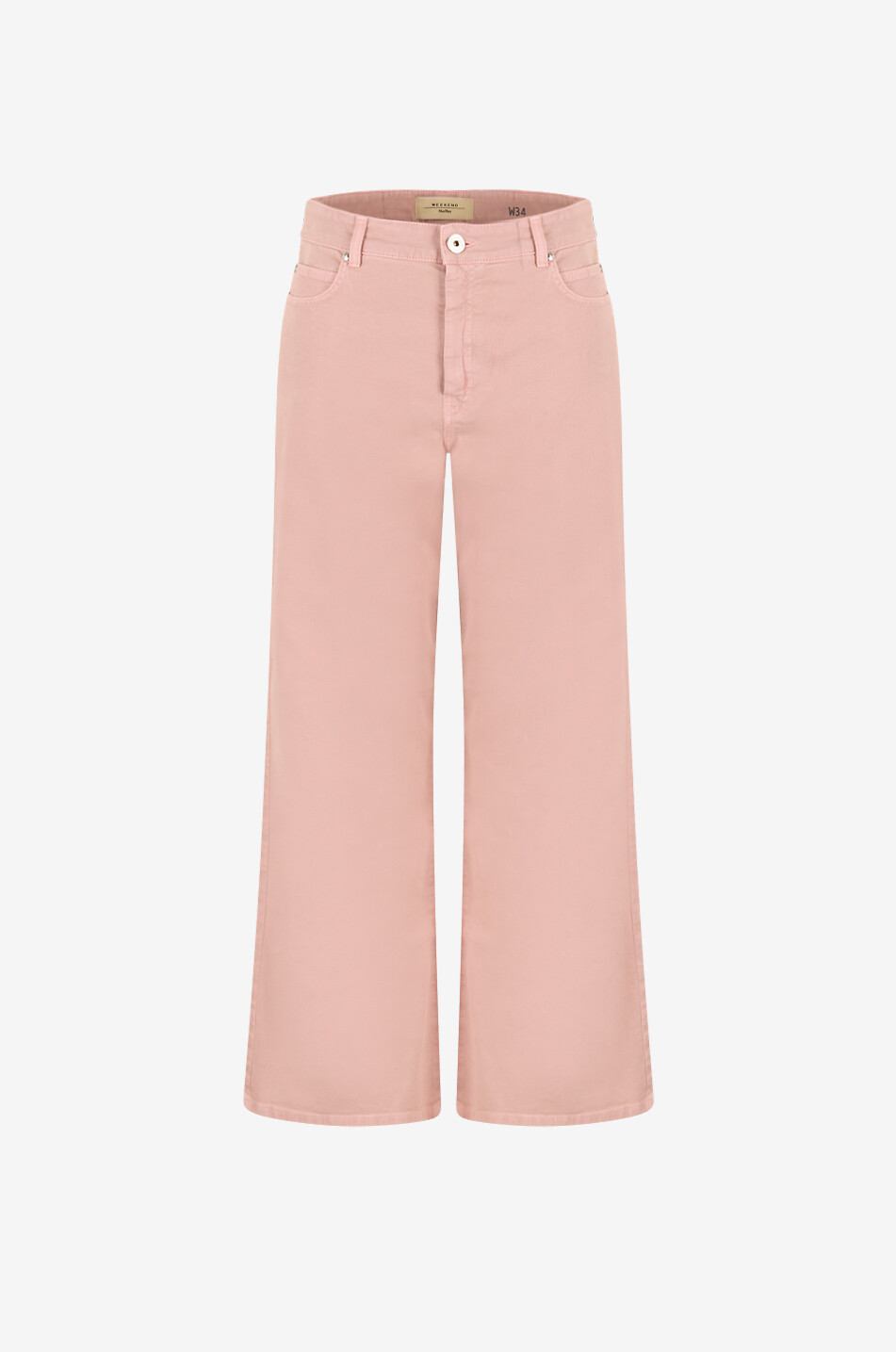 WEEKEND MAX MARA Medina wide-leg denim trousers Women PINK 1