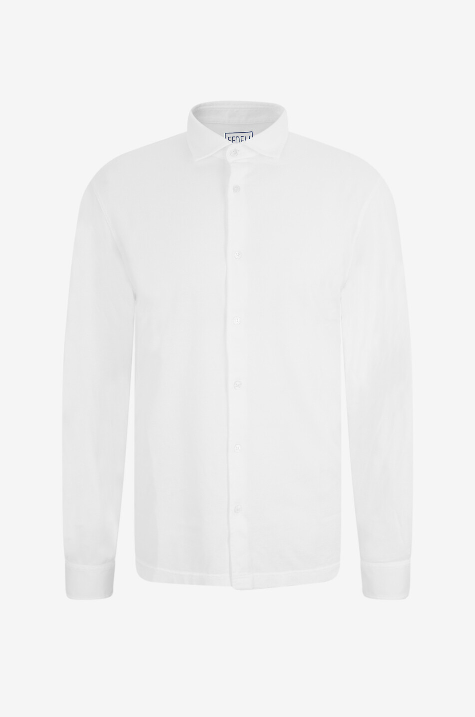 Dusty Giza cotton jersey long-sleeved shirt