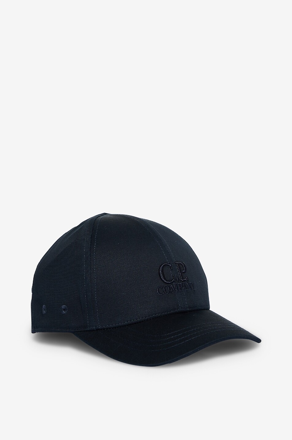 C.P. COMPANY U16 U16 Lenses boys' gabardine baseball cap Boy DARK BLUE 2