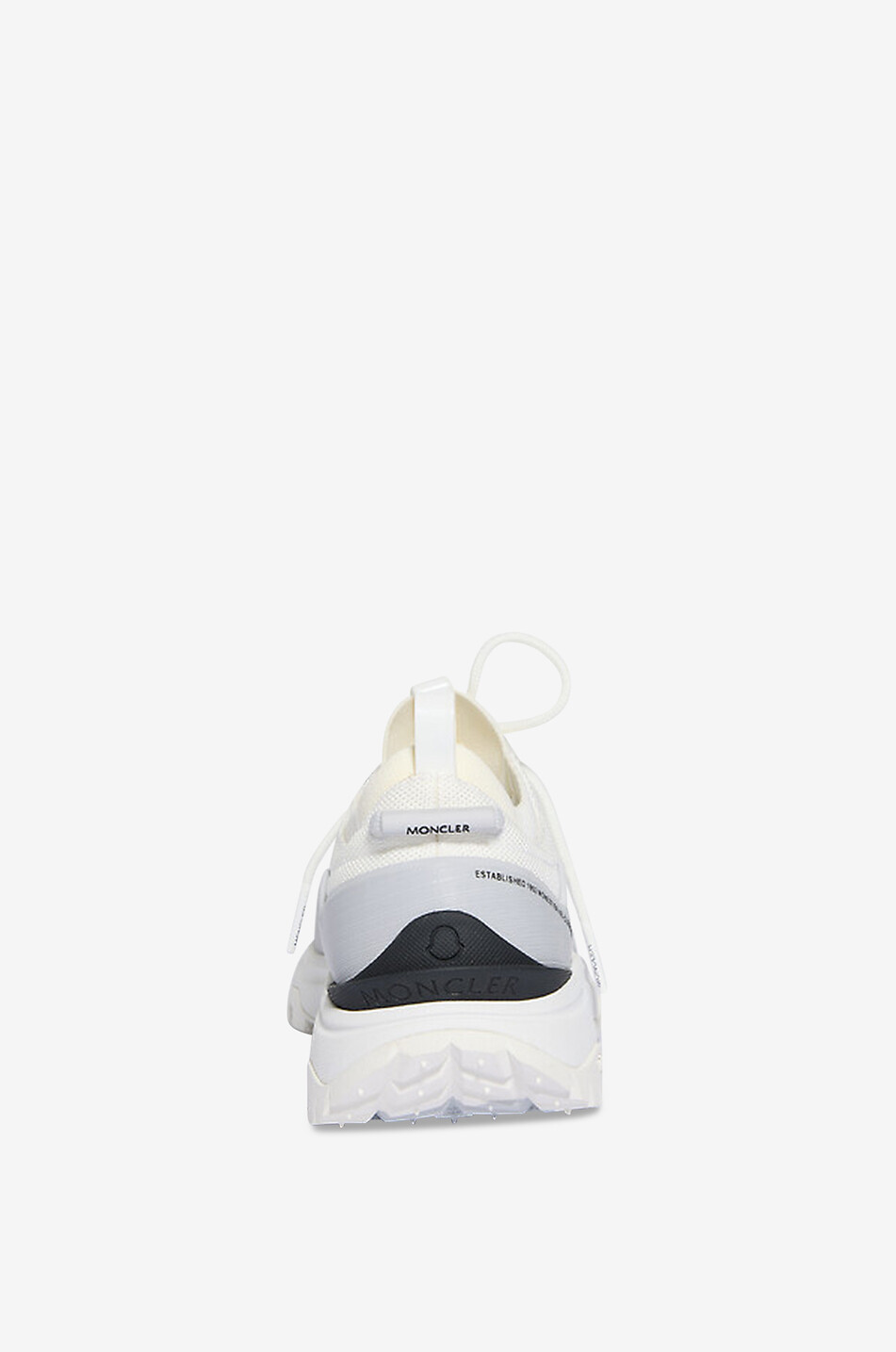 MONCLER GRENOBLE Niedrige Schnürsneakers aus Mesh Trailgrip Lite3 Damen WEISS 4