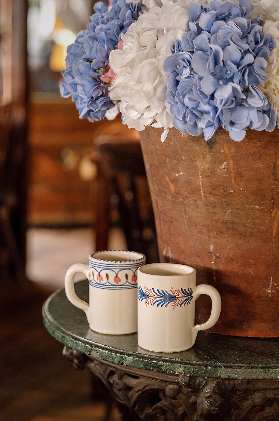 SHARLAND ENGLAND Mug cylindrique en argile à motif fantaisie Honor Maison MULTICOLORE 2