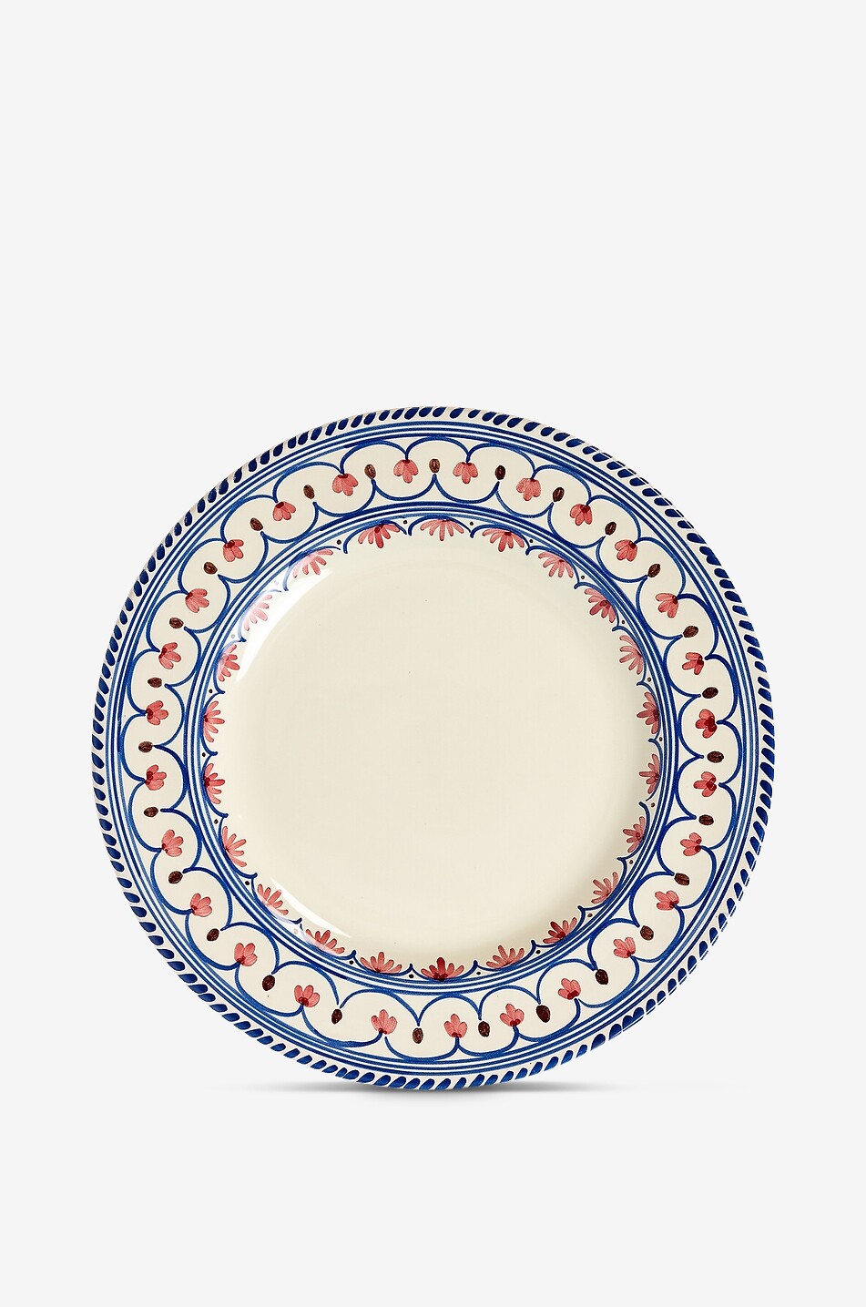 SHARLAND ENGLAND Assiette plate en argile à motif fantaisie Honor Maison MULTICOLORE 2