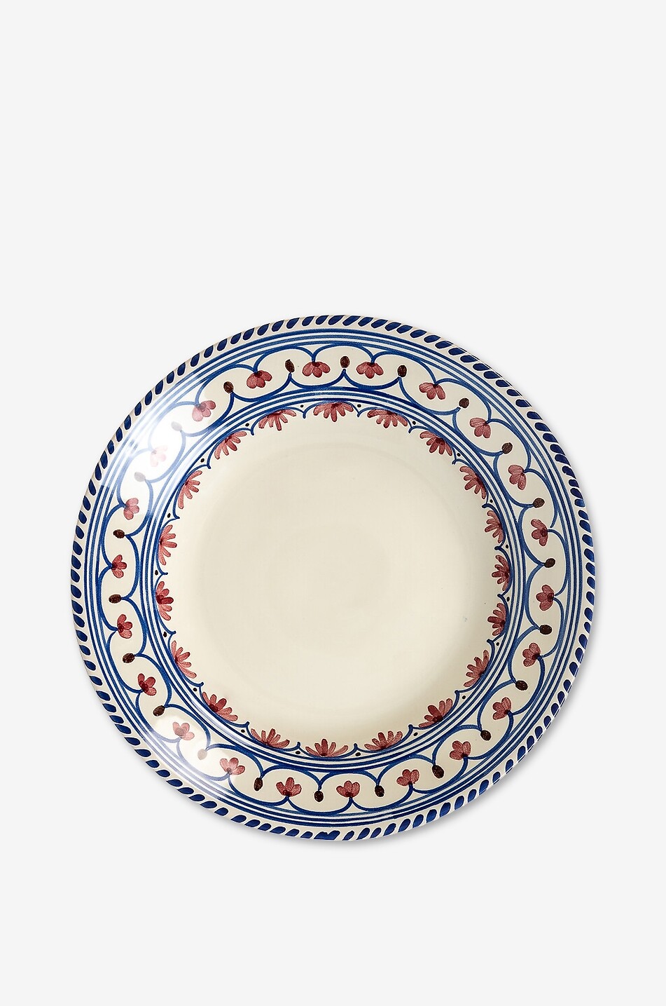 SHARLAND ENGLAND Honor patterned clay round soup plate Home MULTI COLOURED 2