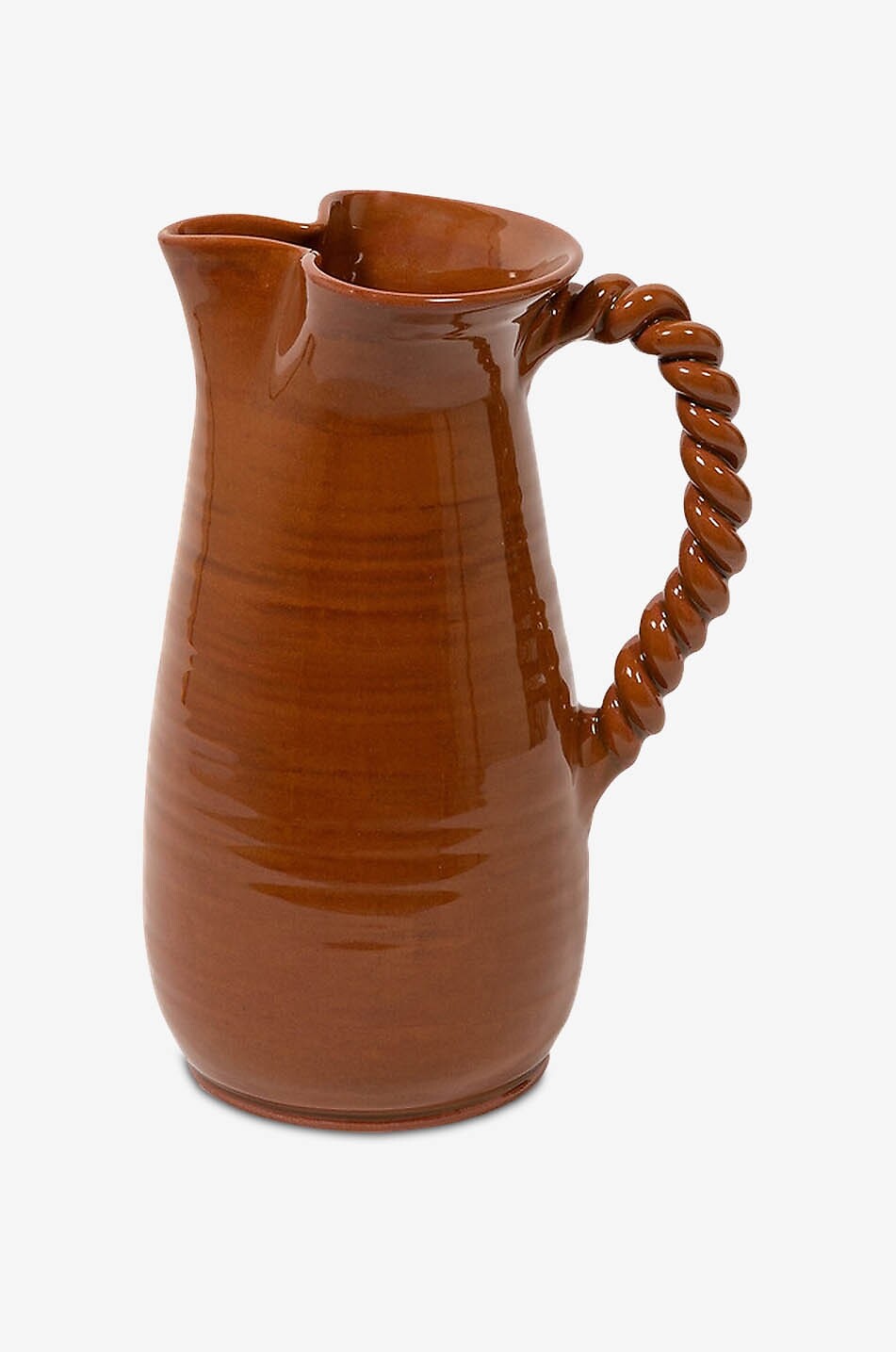 SHARLAND ENGLAND Krug aus Terrakotta Louise Large Haus BRAUN 1