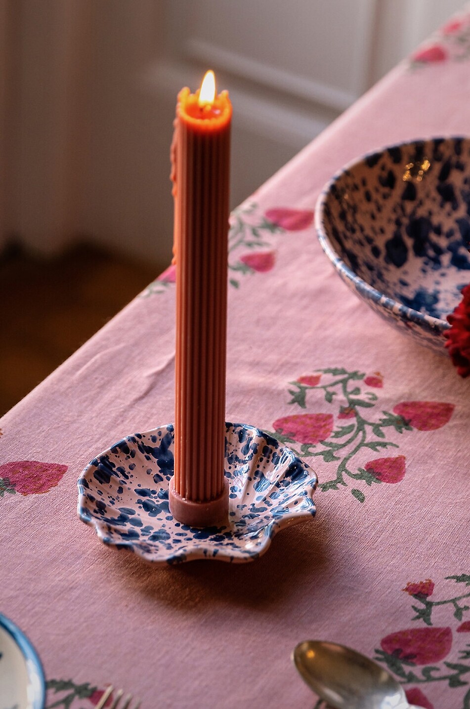 SHARLAND ENGLAND Coupelle en argile motif fantaisie Splatter Coquillage Maison MULTICOLORE 3