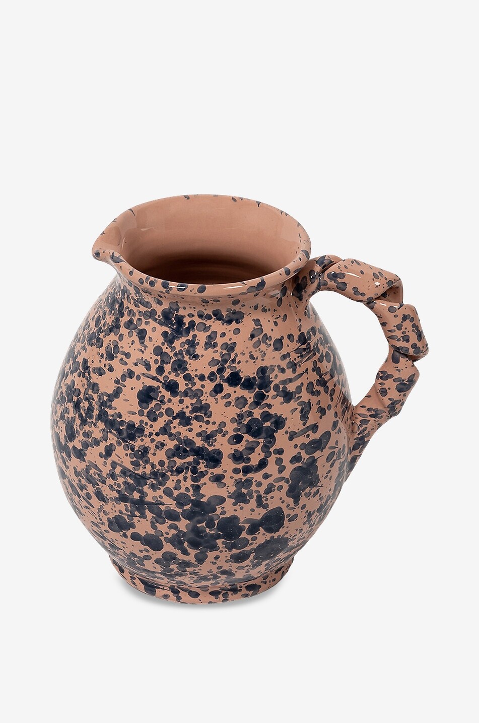 SHARLAND ENGLAND Carafe en argile motif fantaisie Splatter Cigno Pink and Blue Maison MULTICOLORE 2