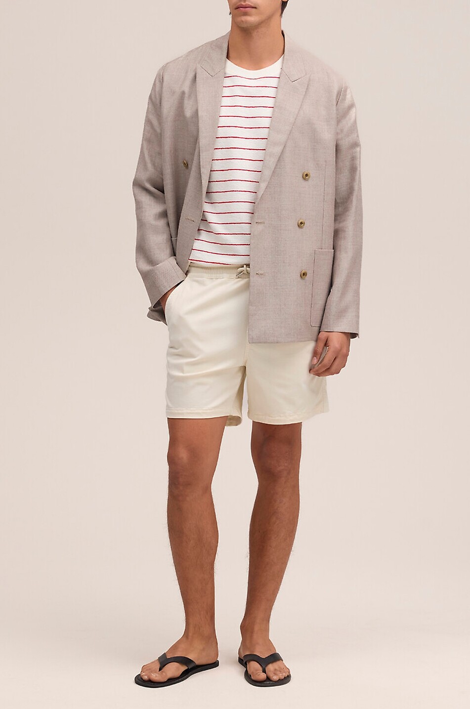 NN07 Shorts Gregor 1154 Herren CREMEFARBEN 2