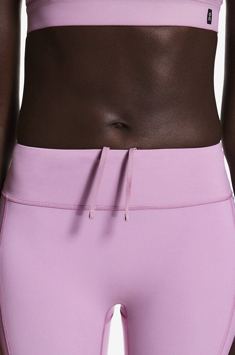 ON Collants trois quarts de course Performance Tights 7/8 Femme ROSE CLAIR 5