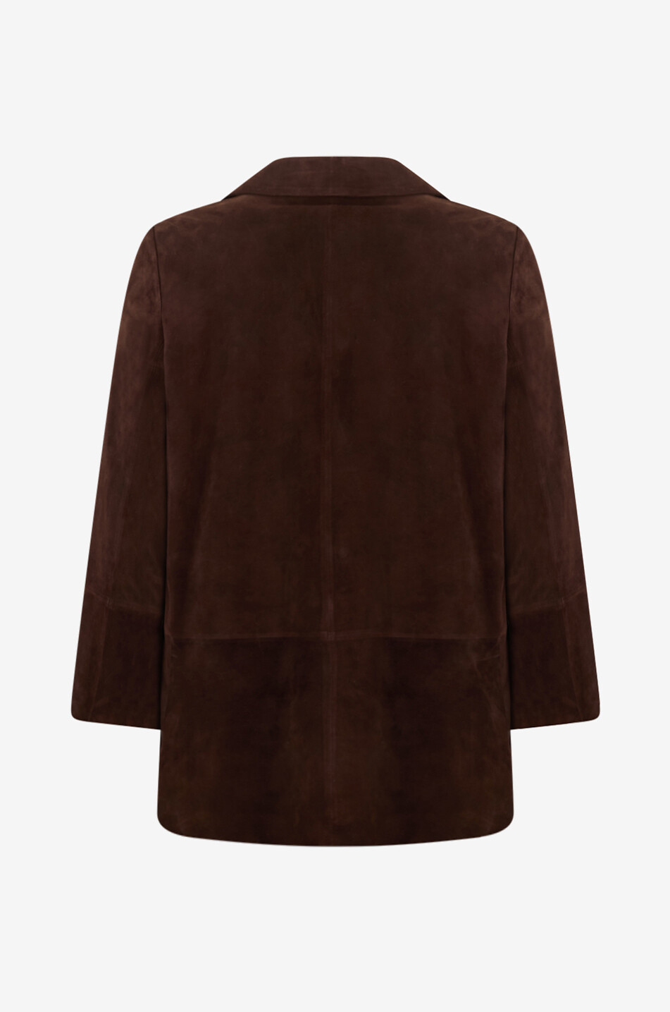 BONGENIE Oversize-Blazer aus Wildleder Cleo Damen BRAUN 2