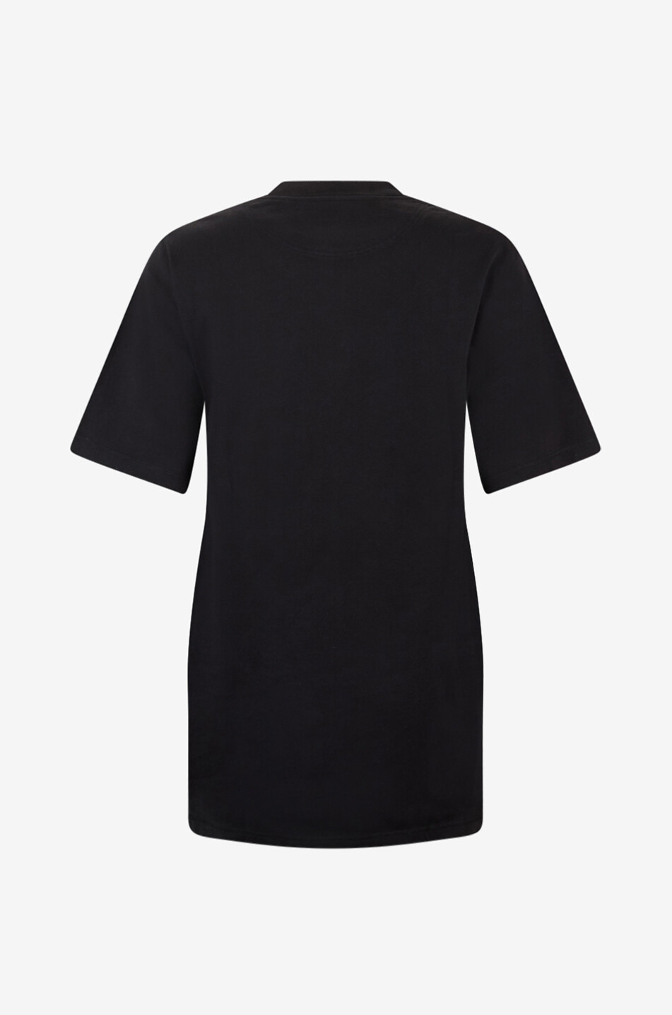 PHOEBE PHILO Oversize-T-Shirt mit Rundhalsausschnitt aus Bio-Baumwolle Damen SCHWARZ 2