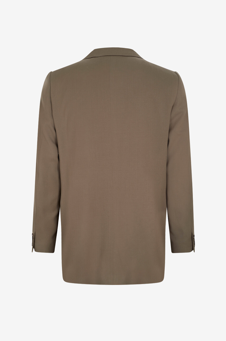 AURALEE Blazer à boutonnage simple en gabardine de laine Light Wool Max Homme MARRON FONCÉ 2
