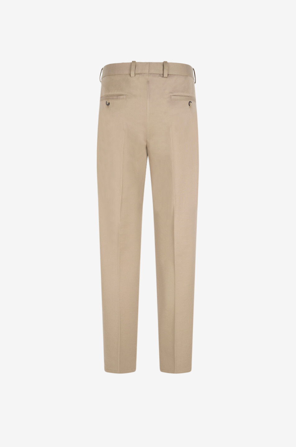 CIRCOLO 1901 Pleated straight-leg trousers in cotton jersey Men DARK BLUE 4