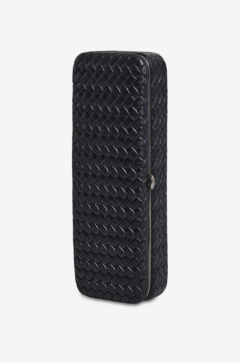 F. HAMMANN Cave à cigares double en cuir Dual Cigar Leather Humidor Homme NOIR 2