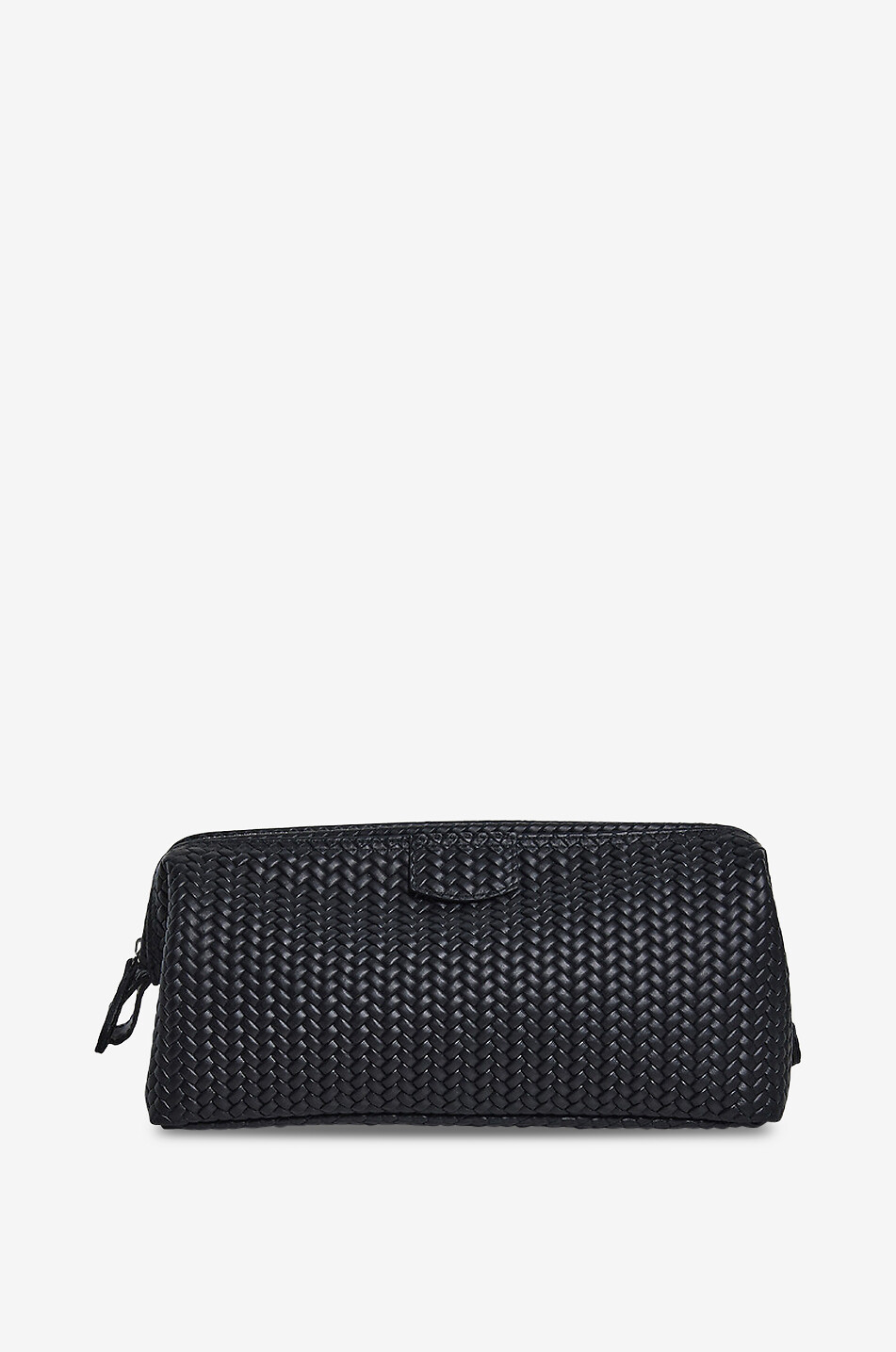 F. HAMMANN Mousetrap Flat L leather toiletry bag Men BLACK 1