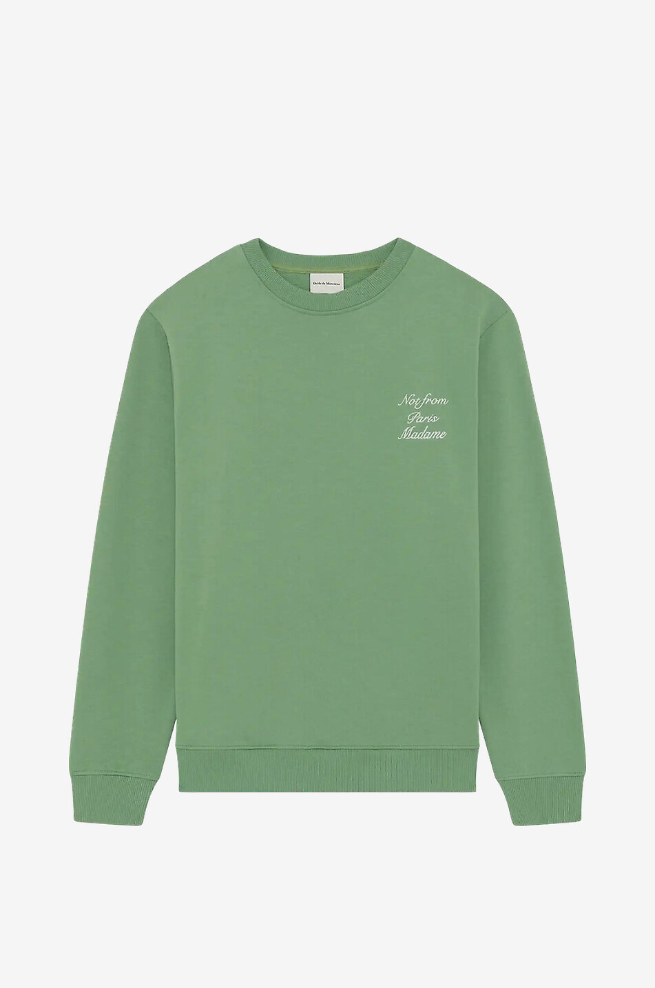 Crewneck cotton sweatshirt
