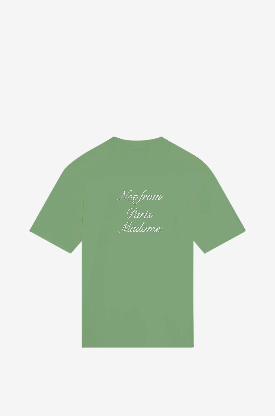 DROLE DE MONSIEUR Round-neck cotton t-shirt Men GREEN 2