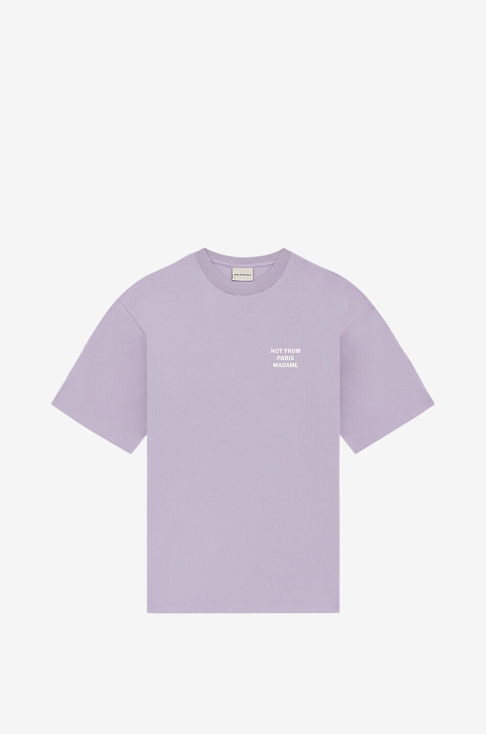 DROLE DE MONSIEUR Le T-Shirt Slogan short-sleeved T-shirt Men PURPLE 1