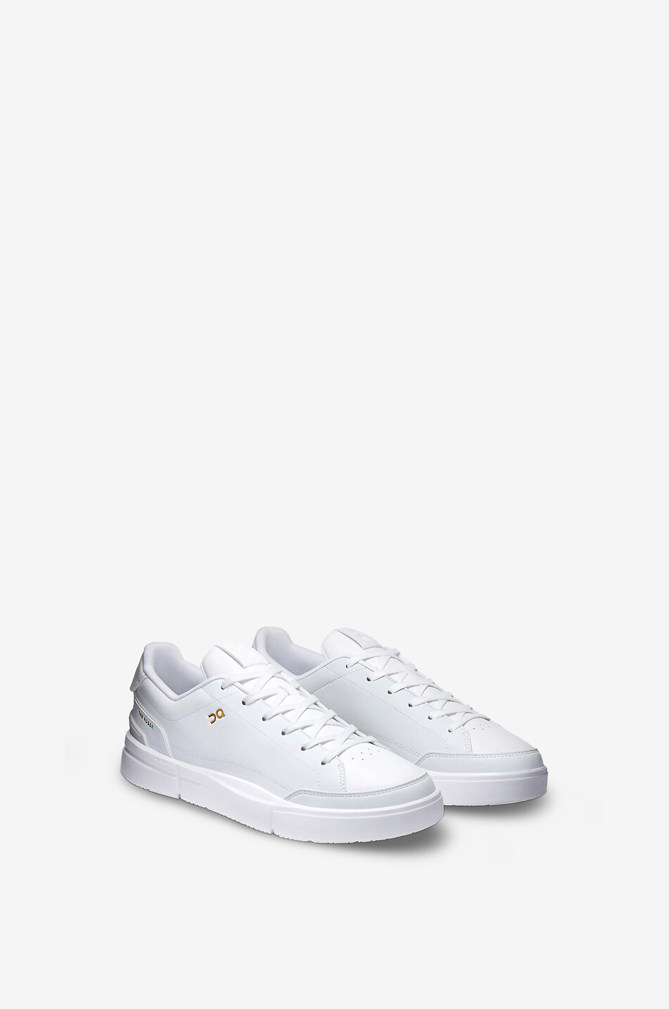 ON Baskets basses en cuir synthétique The Roger Centre Court Homme BLANC 2