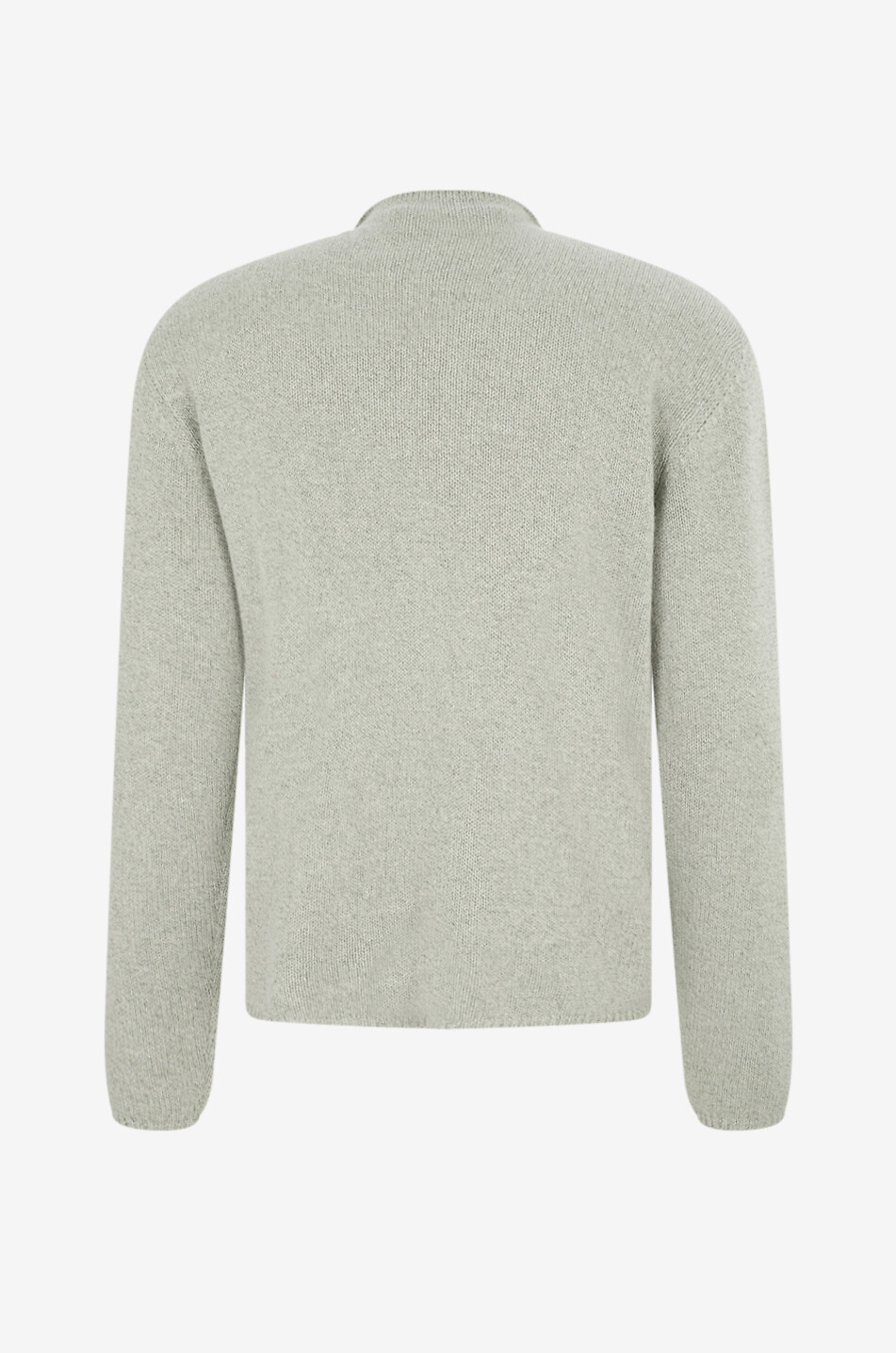 AURALEE Crewneck jumper in cashmere and silk Men GREEN 2