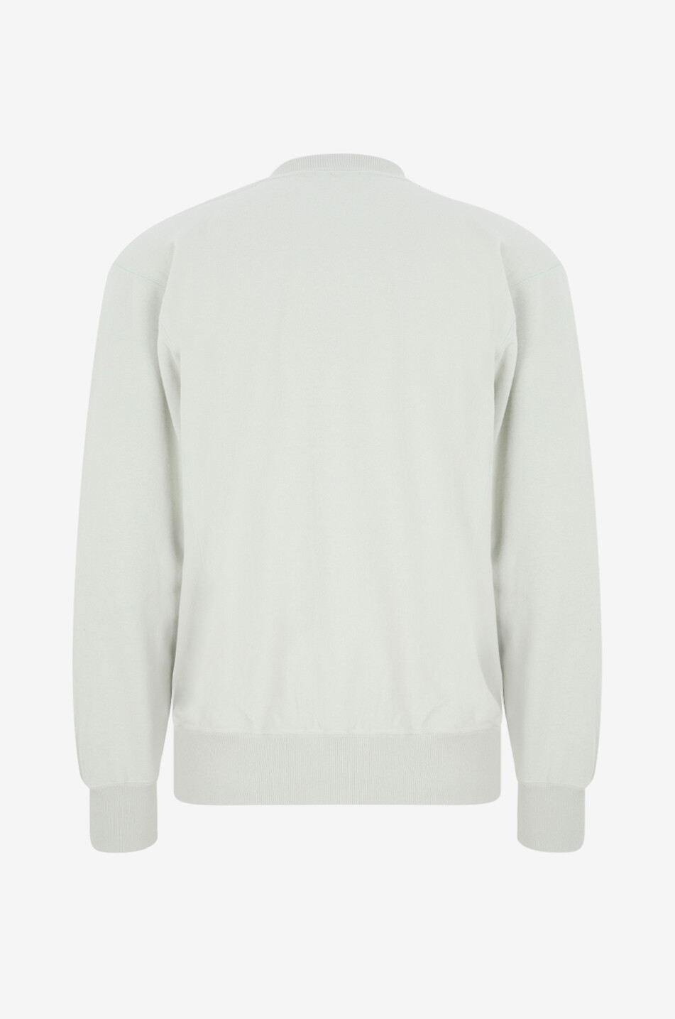 AURALEE Sweatshirt mit geripptem Rundhalsausschnitt aus Baumwolle Herren HELLGRÜN 2