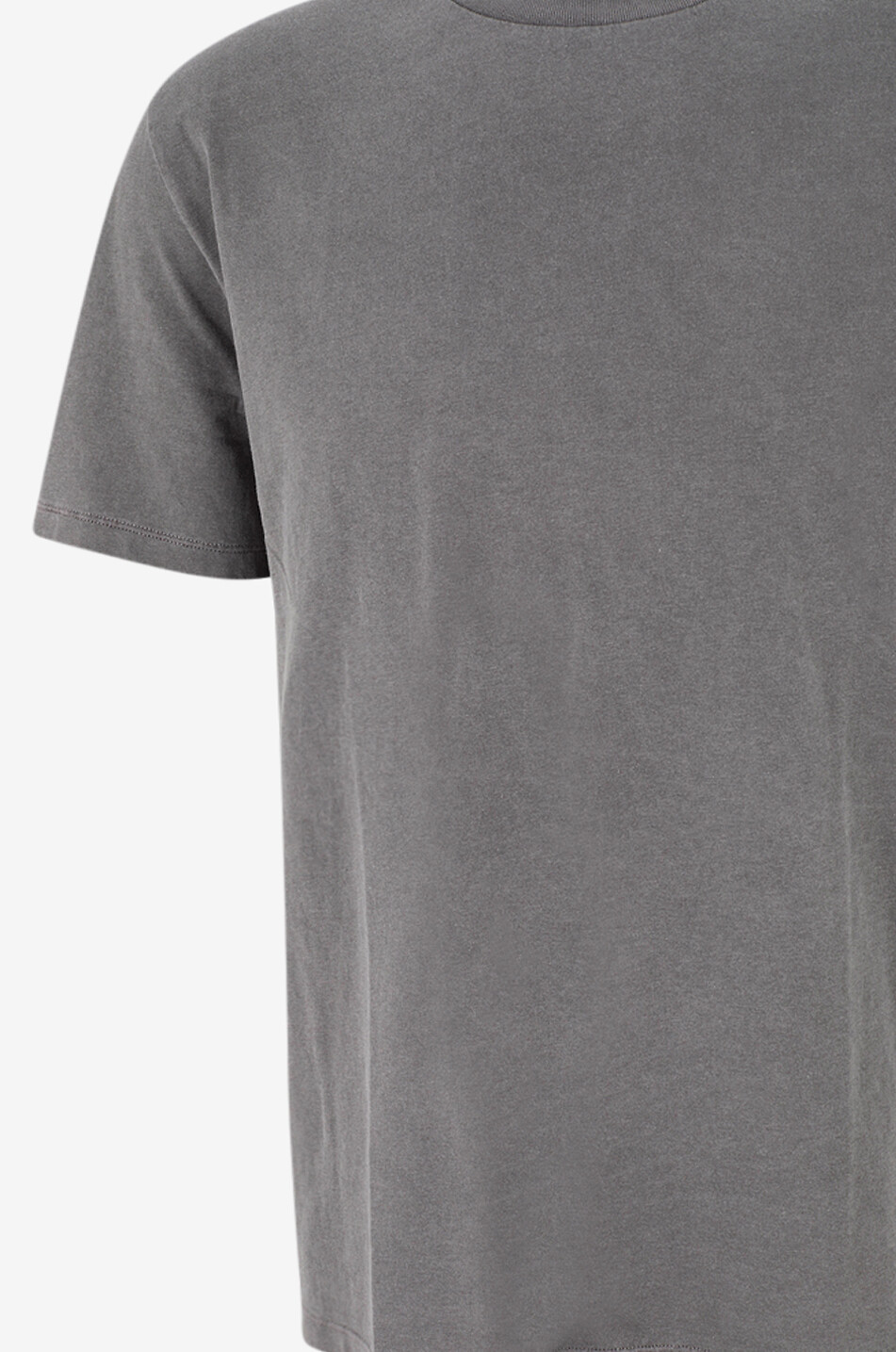 OUR LEGACY T-Shirt mit Rundhalsausschnitt aus Baumwolle Box Herren DUNKELGRAU 3