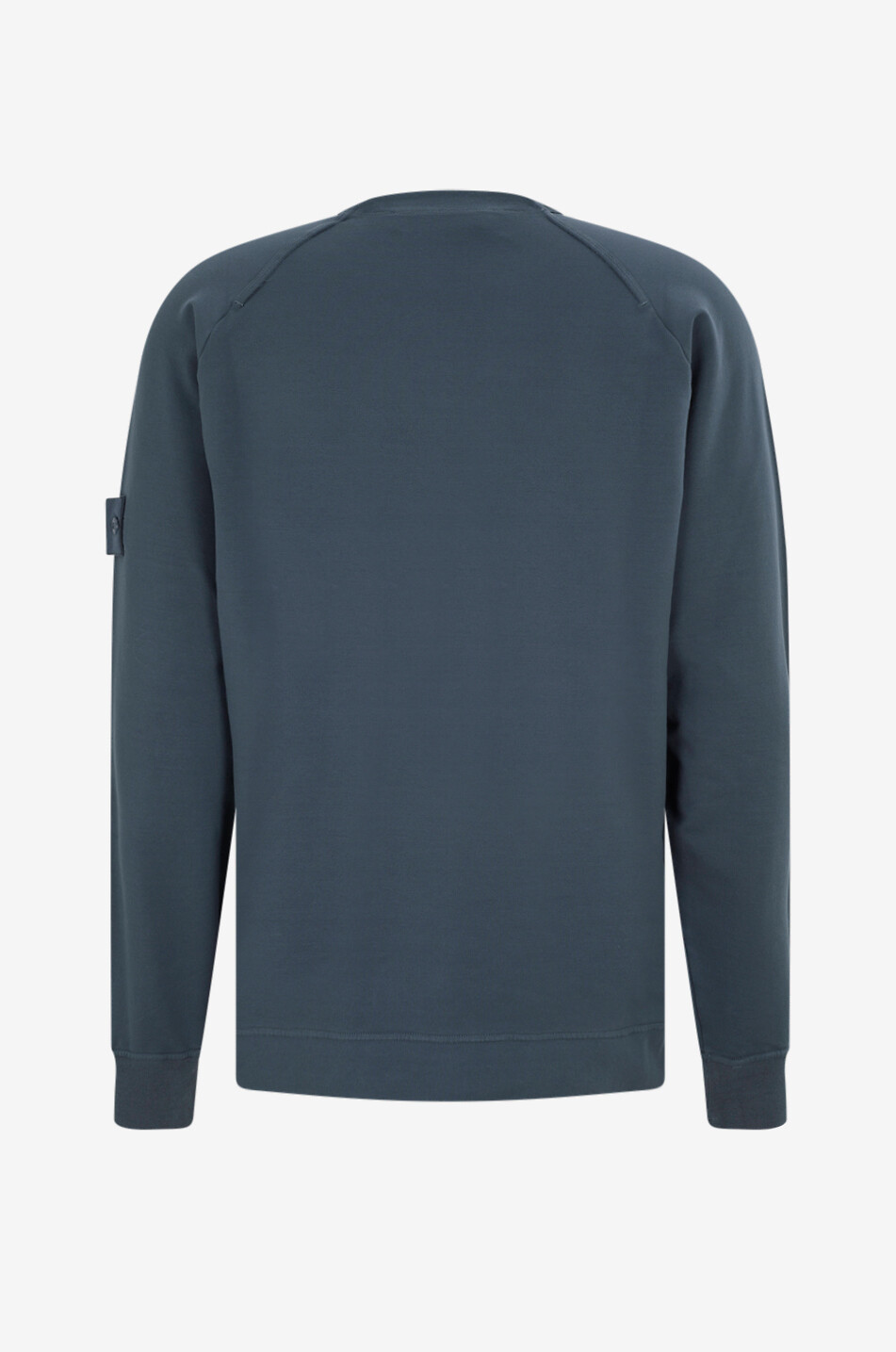 STONE ISLAND Sweatshirt mit Rundhalsausschnitt und Raglanärmeln aus Baumwolle Ghost Herren BLAU 2