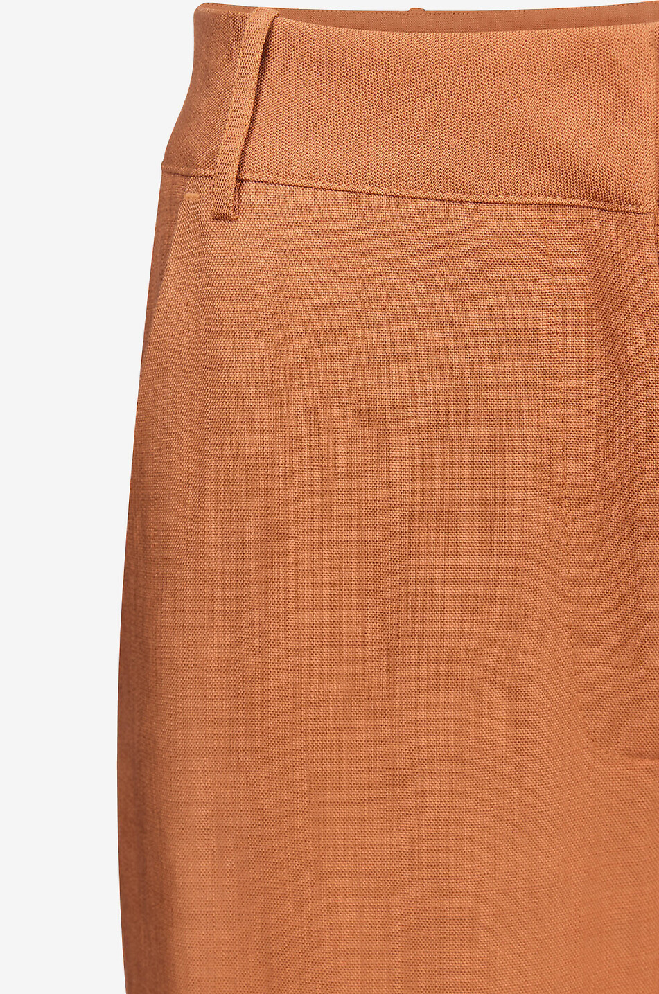 DESTREE Beatrice wide-leg virgin wool twill trousers Women CAMEL 2