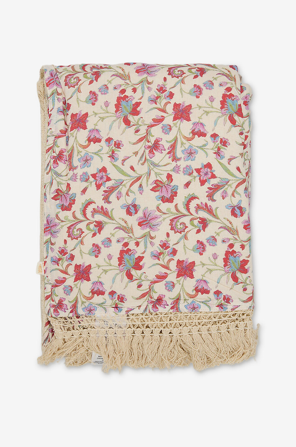 Lana printed organic cotton rectangular bath towel