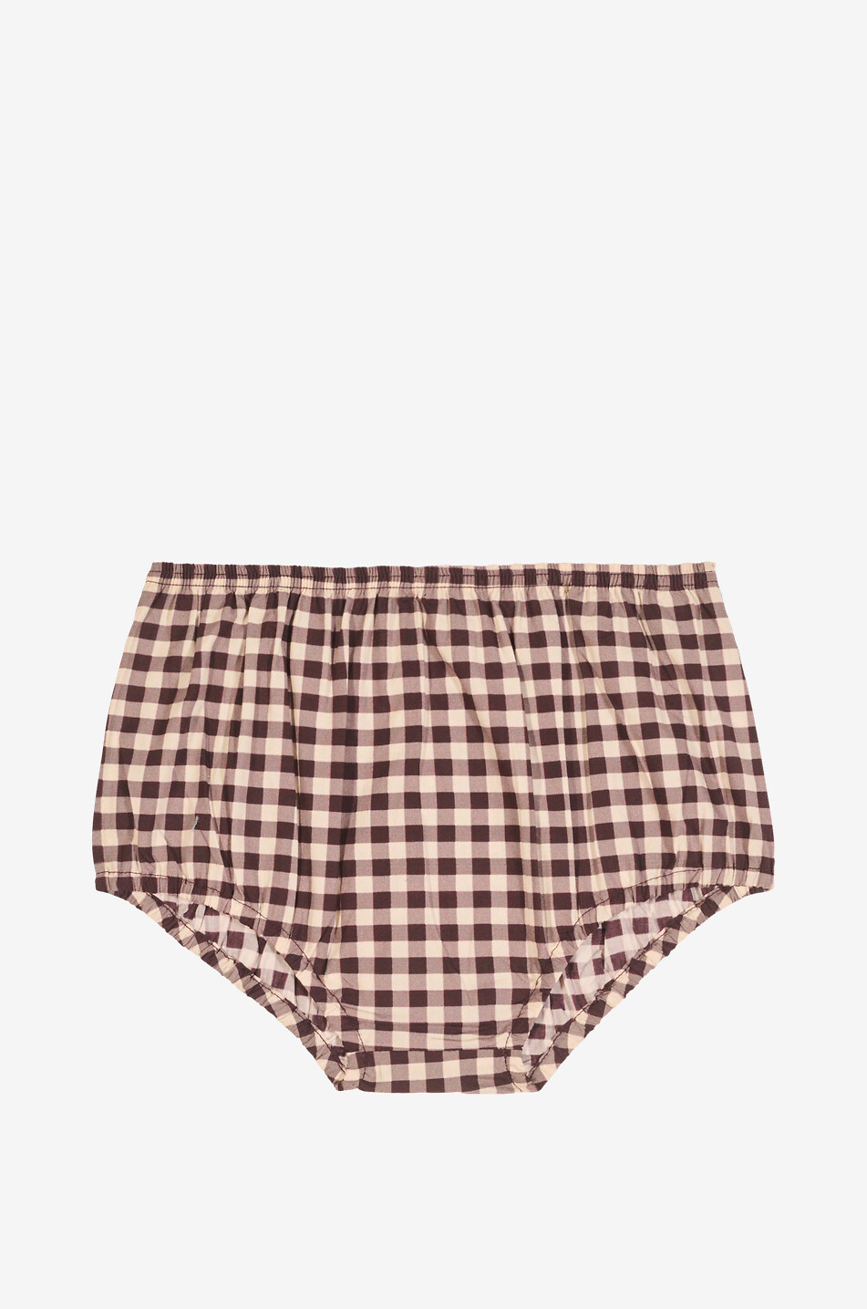 MARIA DE LA ORDEN Bloomer bébé en coton imprimé fantaisie Lou Bébé MARRON 1