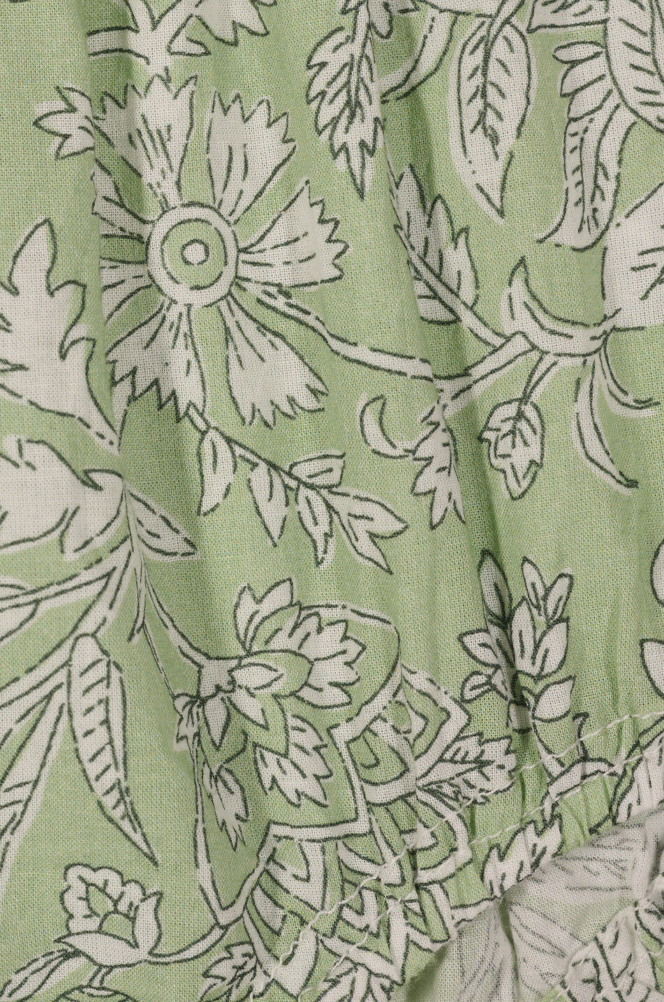 MARIA DE LA ORDEN Bloomer bébé en coton imprimé fantaisie Lou Bébé VERT CLAIR 2