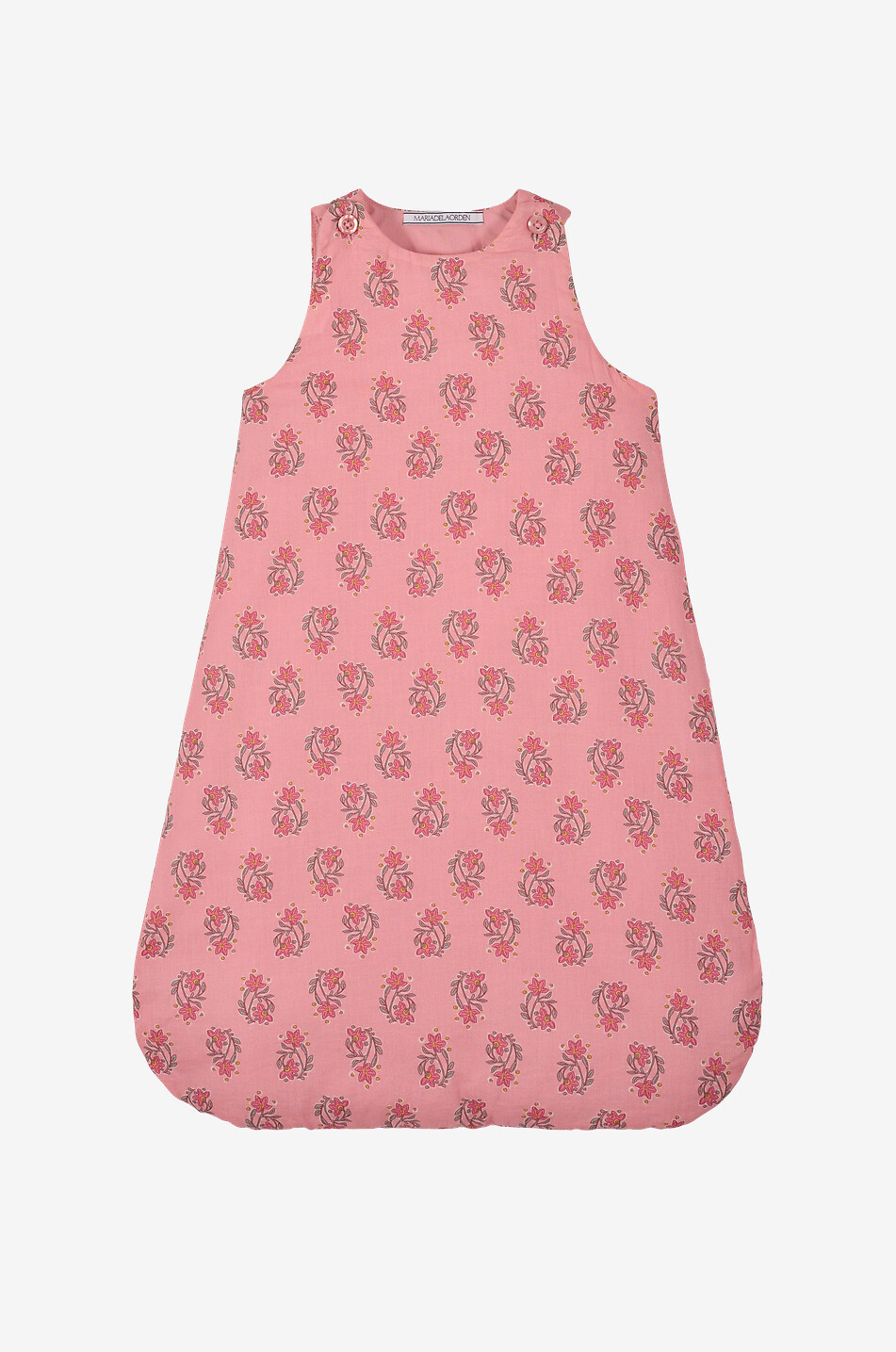 MARIA DE LA ORDEN Gigoteuse bébé en coton toile imprimé fantaisie Amedeo Bébé ROSE 1