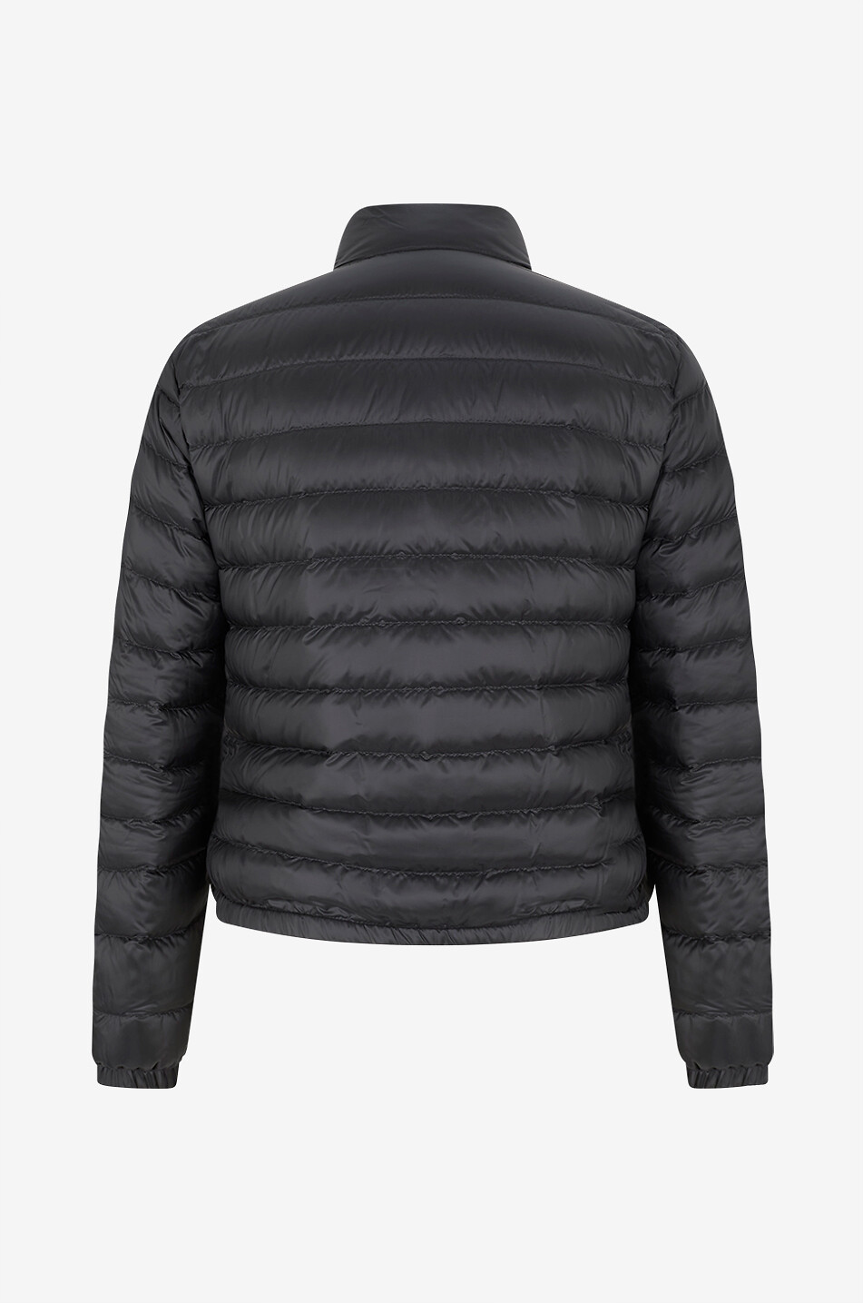 MONCLER Kurze Steppdaunenjacke aus Funktionsstoff Lans Damen SCHWARZ 2
