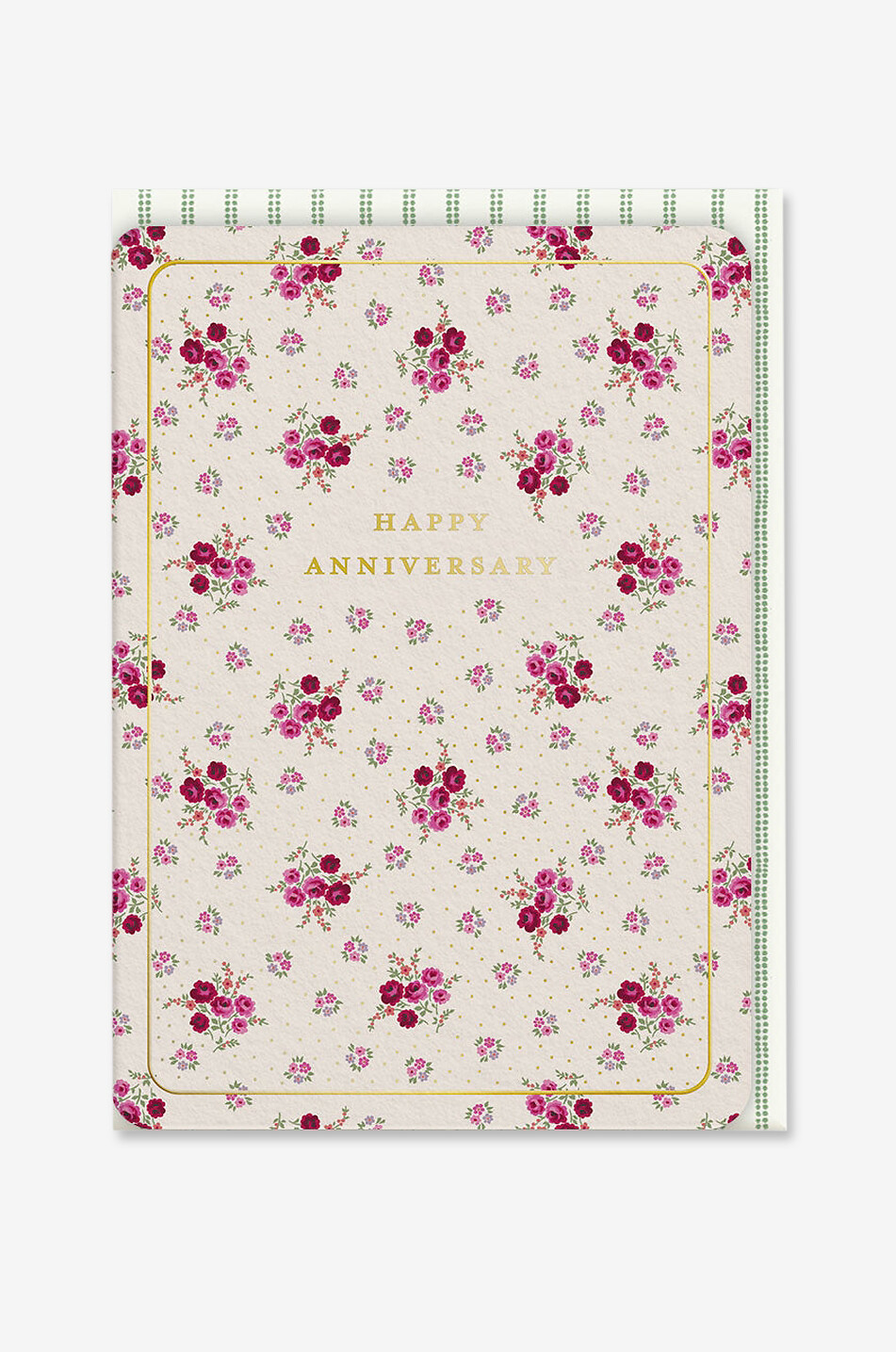 Pia Bouquet Anniversary paper greeting card