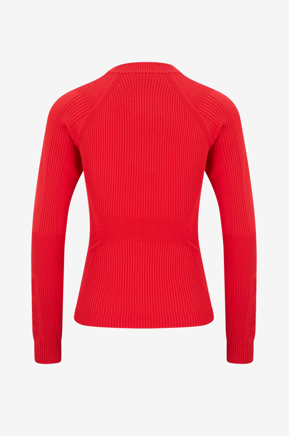 MONCLER GRENOBLE Pullover mit Rundhalsausschnitt aus Viskosemischung Damen ROT 2