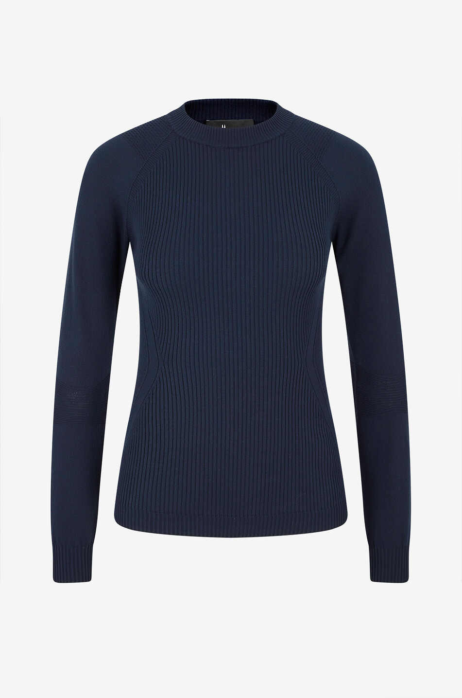 Pullover mit Rundhalsausschnitt aus Viskosemischung