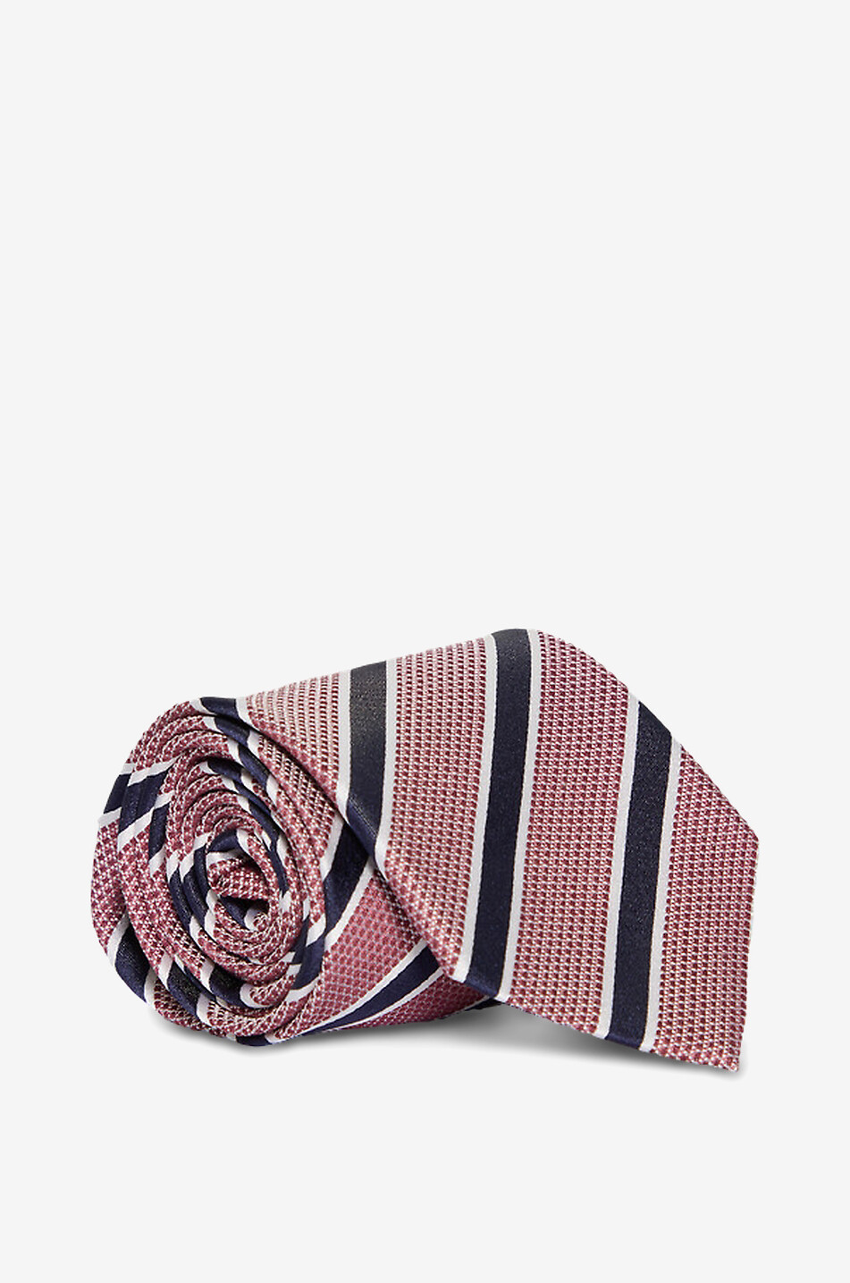 Gestreifte Krawatte aus Seide