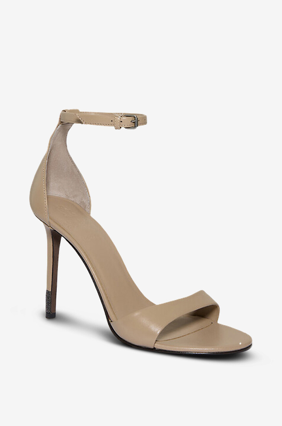 BRUNELLO CUCINELLI Monile 100 heeled nappa leather sandals Women [akeneo-beigefonce] 1